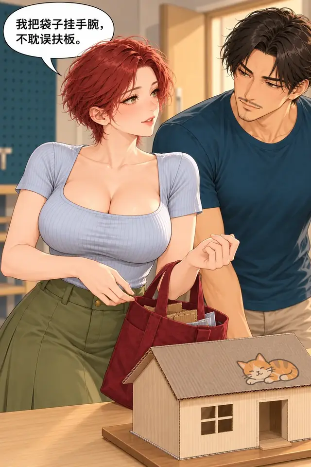 带纸屋回家漫画封面
