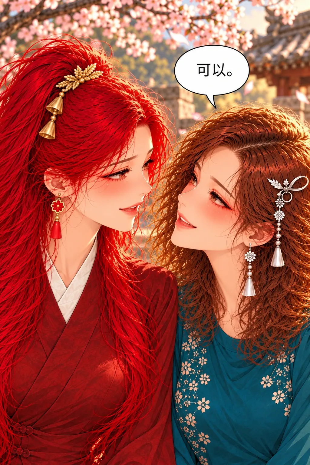 这回我先漫画画面:《这回我先》第14格:沈答应借肩是当事人明确回应,不让读者猜。