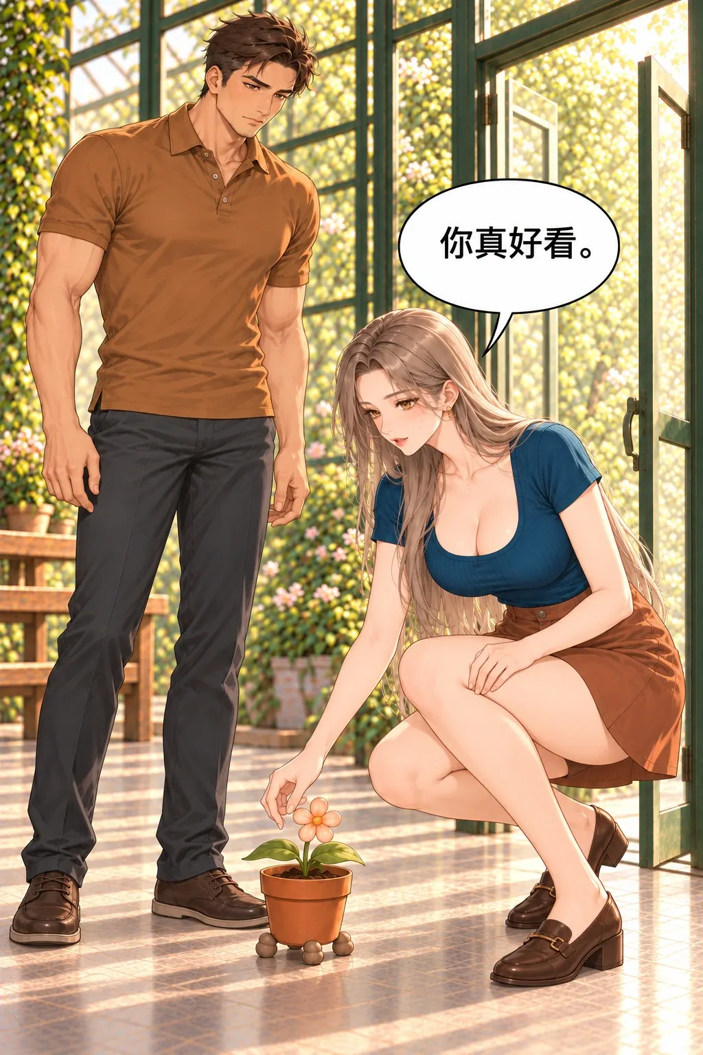 最后那句你真好看漫画画面：《最后那句你真好看》：有效触发3：这一次在双方自愿交接之后。