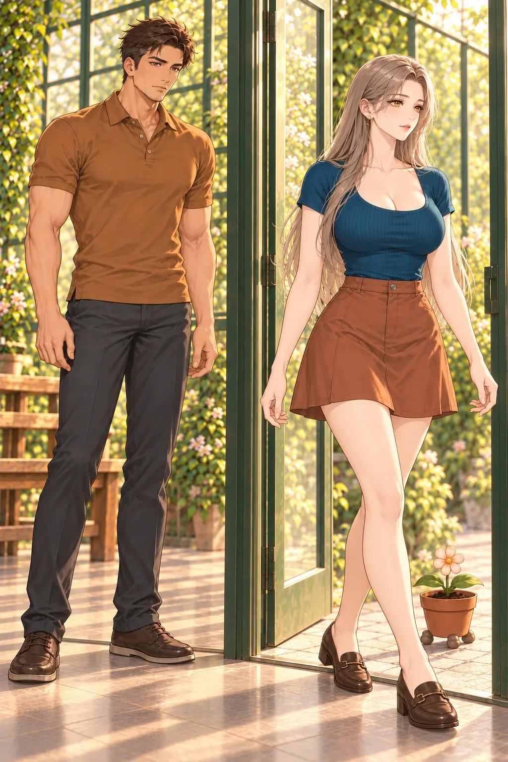 最后那句你真好看漫画画面：《最后那句你真好看》：花跟女出门、人真分路，旧规则未变也没有新约。