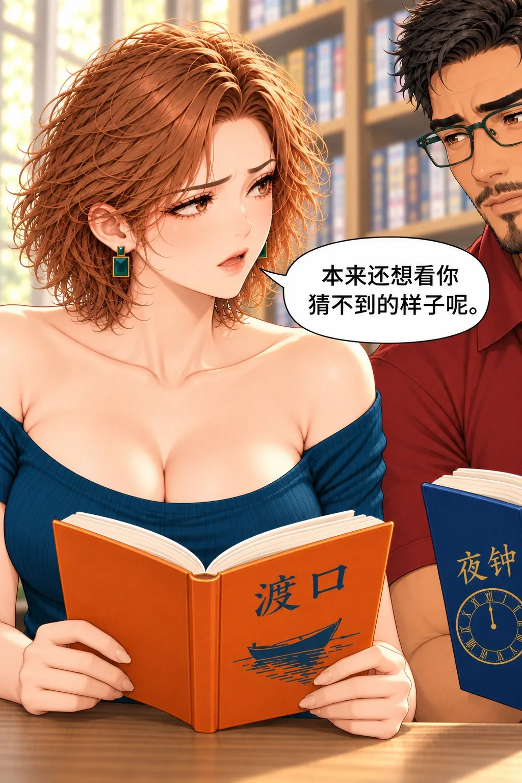 结局先别说漫画画面：《结局先别说》：她看见自己赢嘴同样毁掉自己的期待。