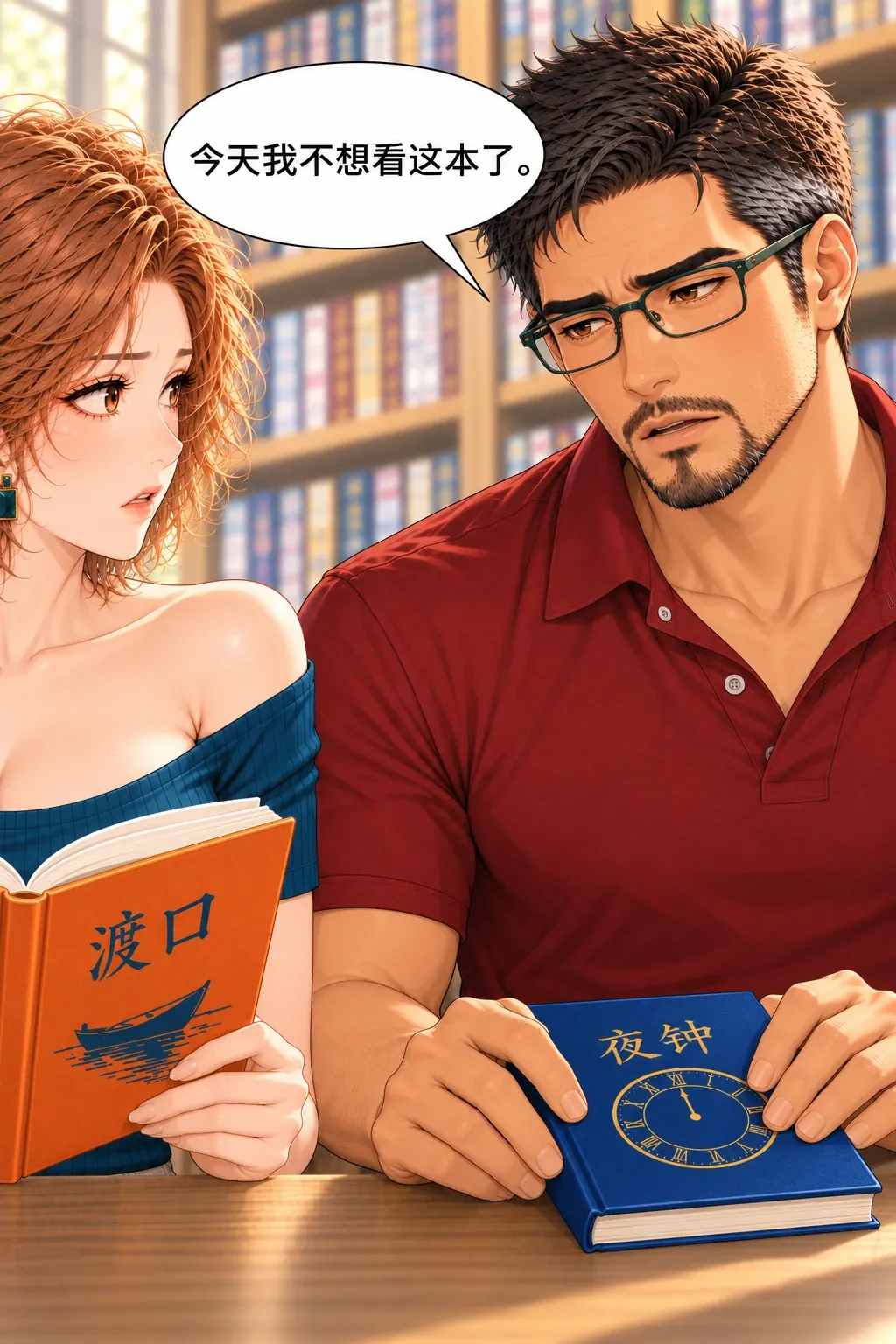结局先别说漫画画面：《结局先别说》：当晚原共同计划真的受损，非自动被歉意修复。