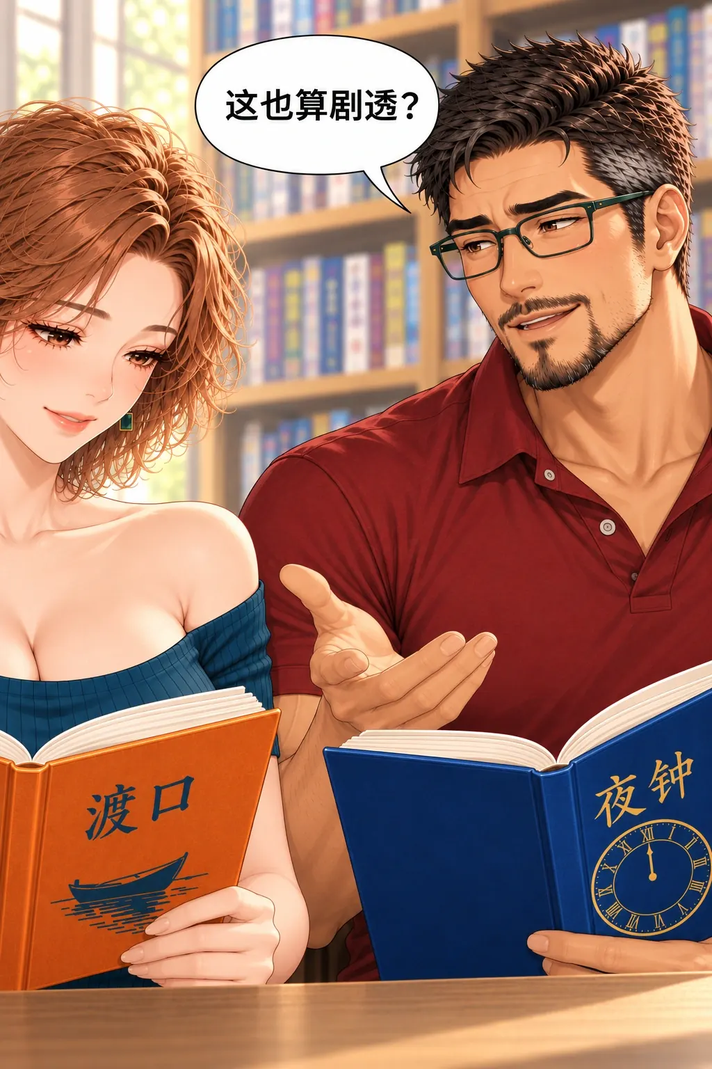 结局先别说漫画画面：《结局先别说》：她受的是他的防御而非凭空吃亏。