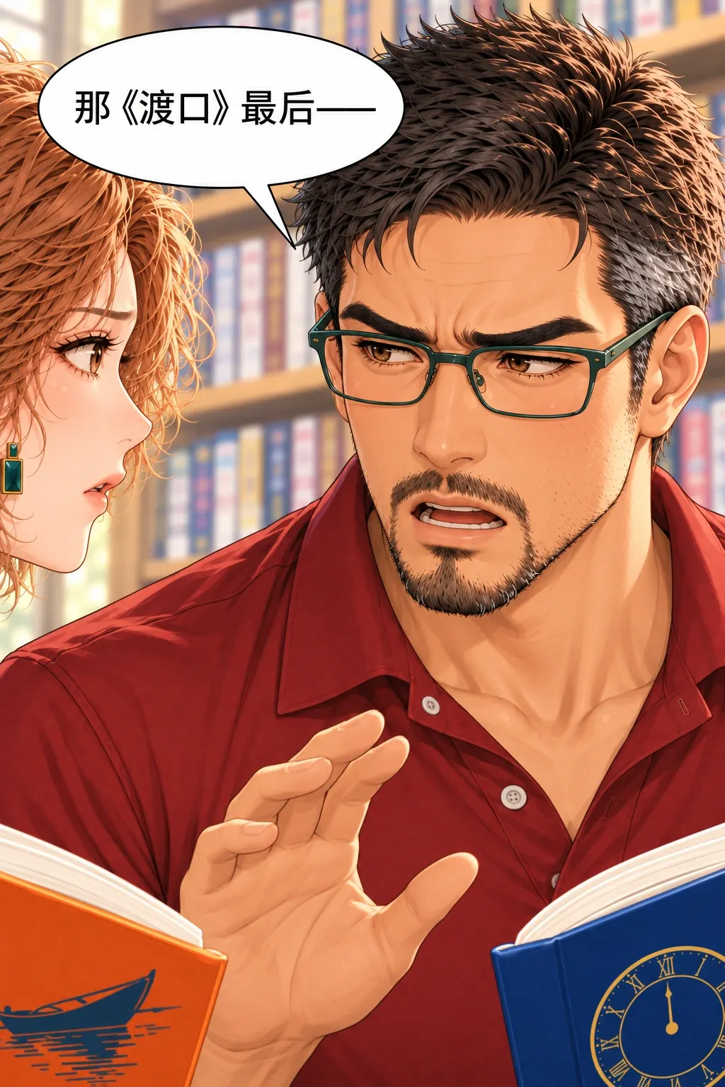 结局先别说漫画画面：《结局先别说》：他有报复能力与诱因，仍未说出橙答案。