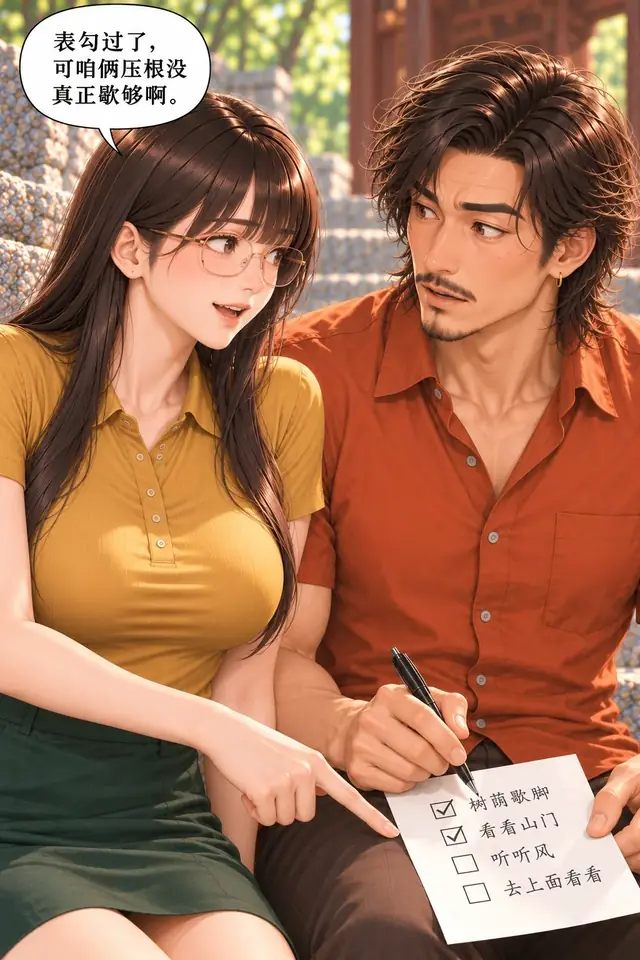歇一会儿也要打勾漫画封面
