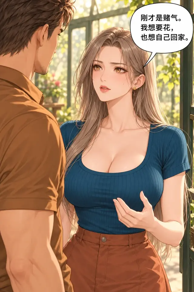 最后那句你真好看漫画封面